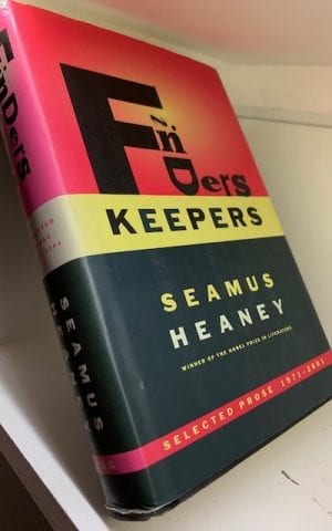 Finders Keepers – Selected Prose 1971-2001