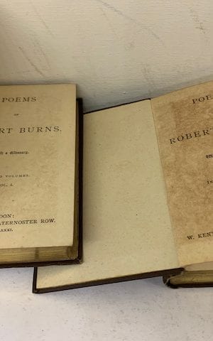 Kent’s Miniature Poets: Burns (Vol. I & II)