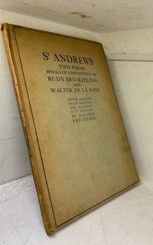 St Andrews, Two Poems Specially Contributed By R.Kipling And W. De La Mare