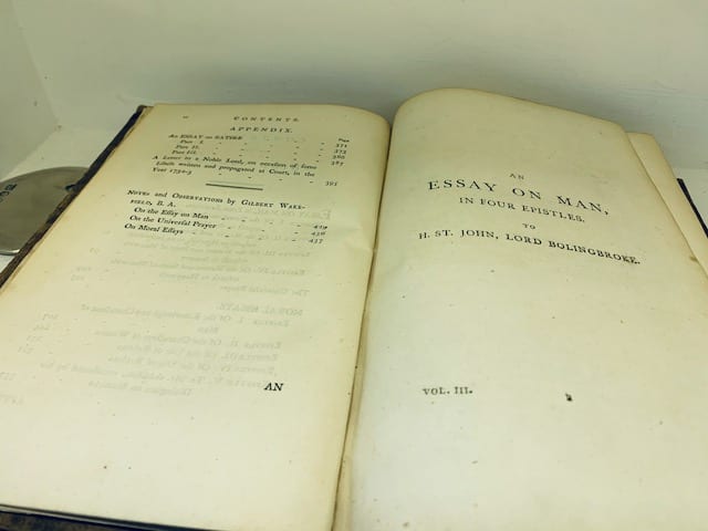 The Works of Alexander Pope in Verse & Prose (vol III of X) - Image 9