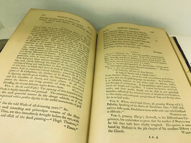The Works of Alexander Pope in Verse & Prose (vol III of X) - Image 4