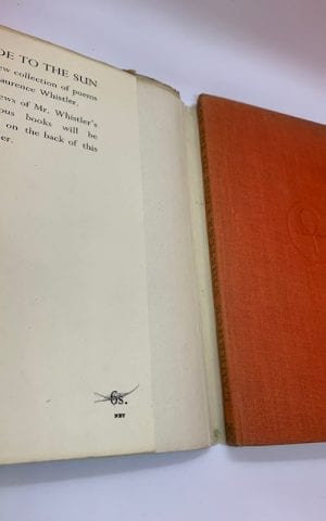 Ode to the Sun, a new collection of poems