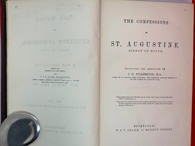 The Confessions of St Augustine (vol XIV in Complete Works) - Image 7