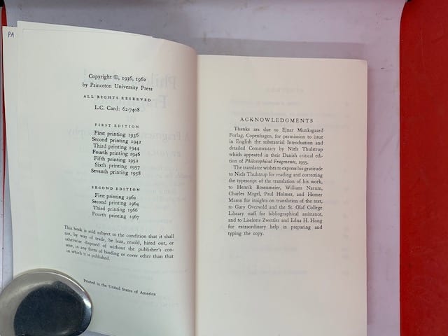 Philosophical Fragments by Johannes Climacus - Image 5