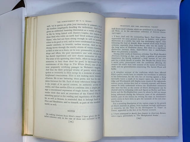 The Achievement of T. S. Eliot, an essay on the nature of poetry - Image 5