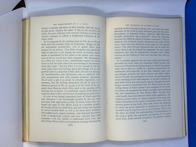 The Achievement of T. S. Eliot, an essay on the nature of poetry - Image 4