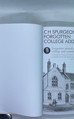 C. H. Spurgeon’s Forgotten College Addresses