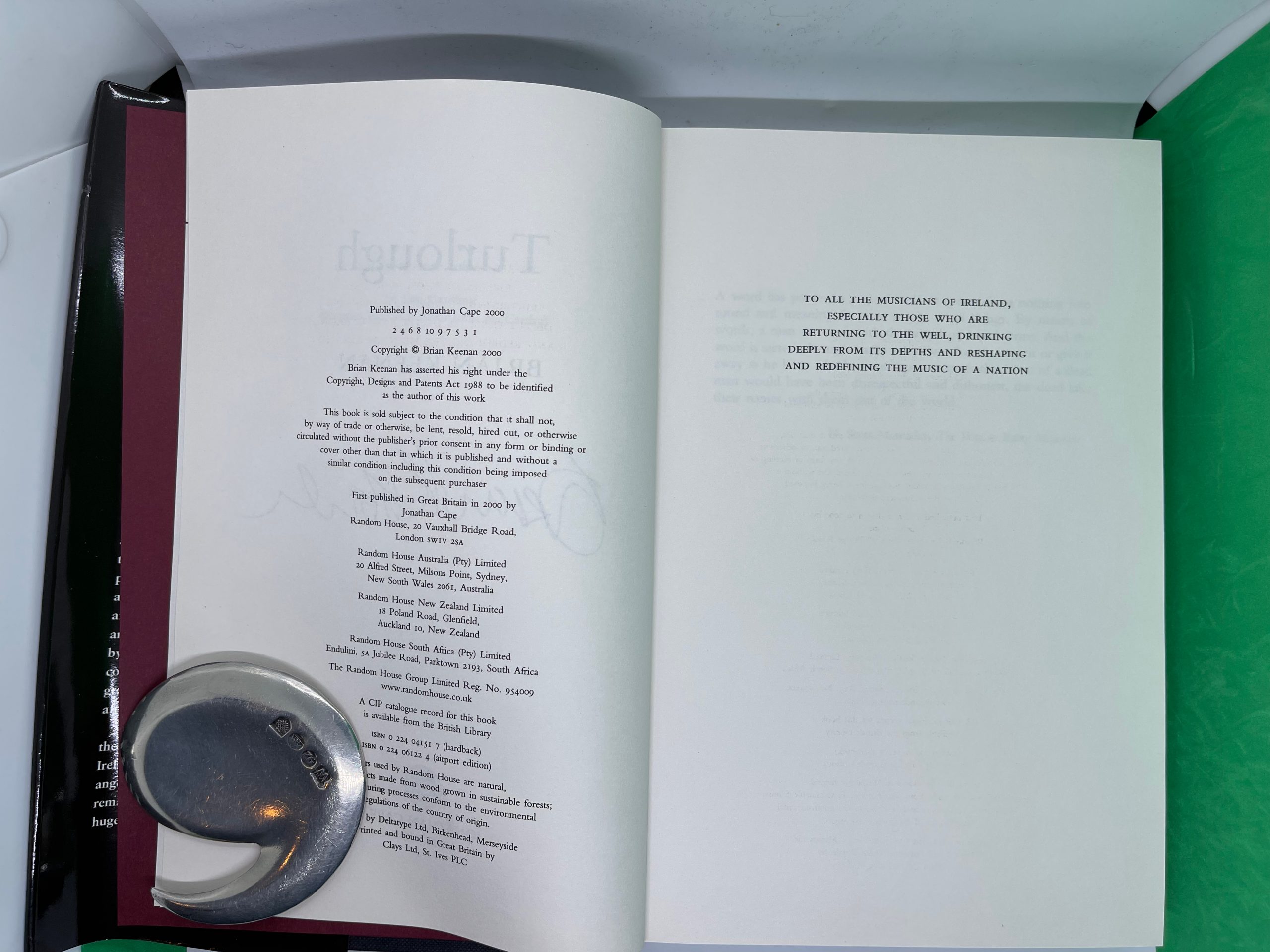 Turlough, a novel (SIGNED) - Image 5
