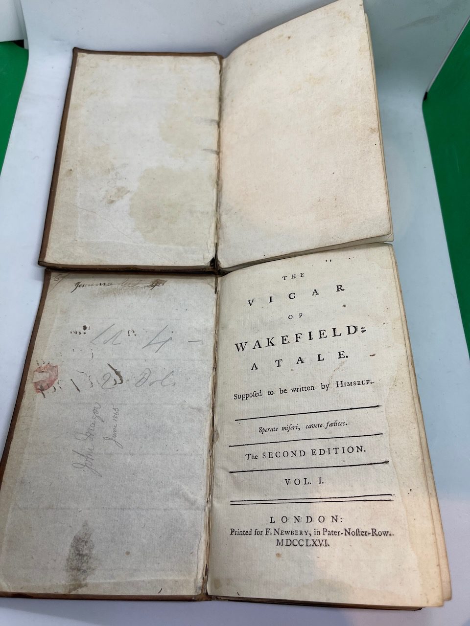The Vicar Of Wakefield: A tale (in 2 vols) - Image 9
