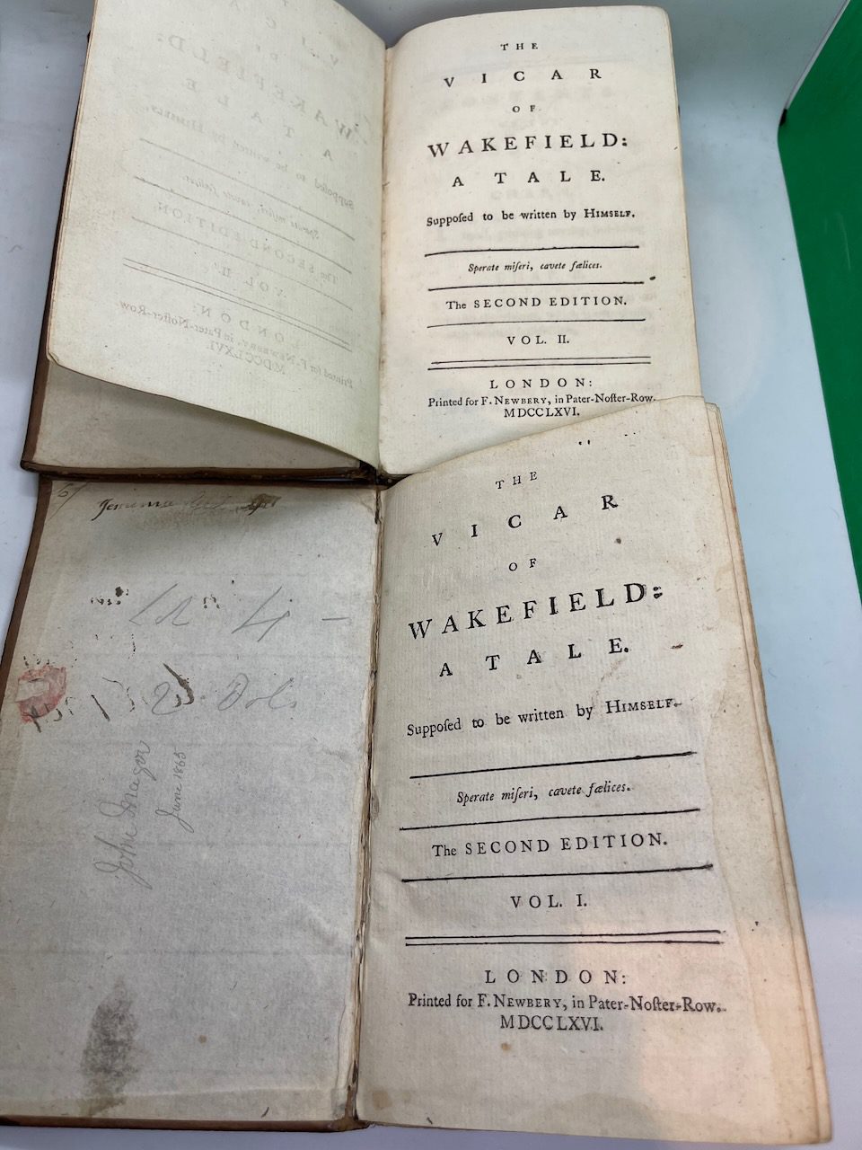 The Vicar Of Wakefield: A tale (in 2 vols) - Image 8