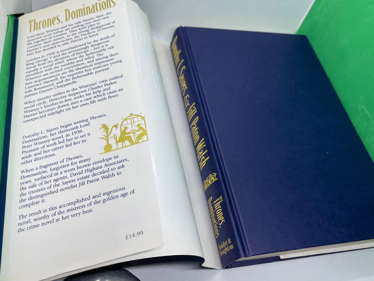 Thrones, Dominations (A New Lord Peter Wimsey/Harriet Vane Mystery) - Image 2