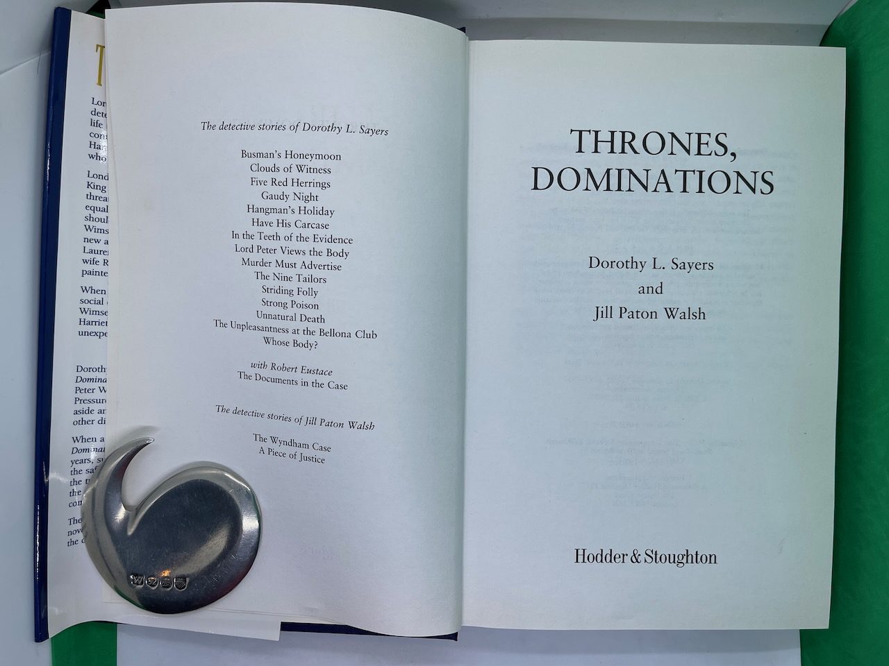 Thrones, Dominations (A New Lord Peter Wimsey/Harriet Vane Mystery) - Image 3