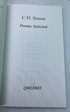 Poems: Selected (Sisson)