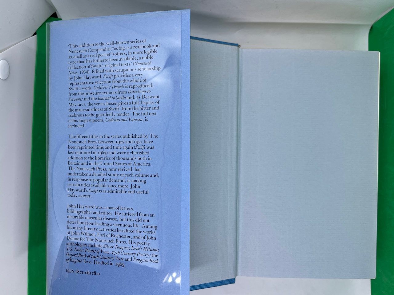 Gulliver's Travels and Selected Writings in Prose and Verse (Nonesuch Press) - Image 3