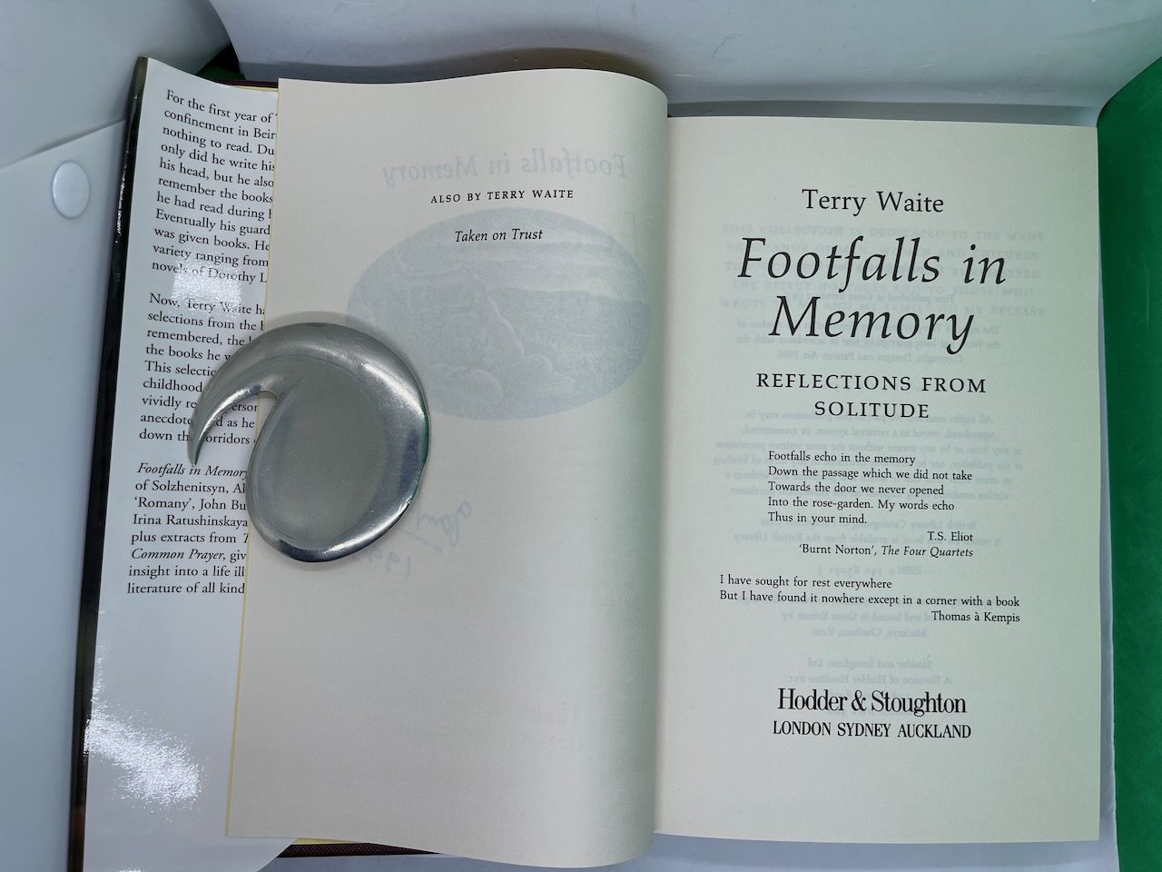 Footfalls in Memory : Reflections from Solitude (SIGNED) - Image 5