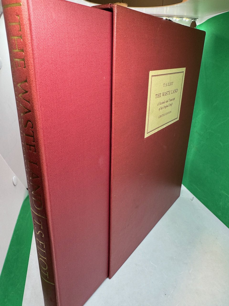 The Waste Land, a facsimile and transcript of the original draft