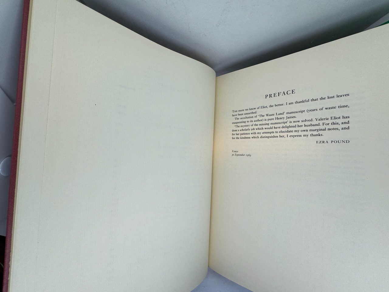 The Waste Land, a facsimile and transcript of the original draft - Image 5
