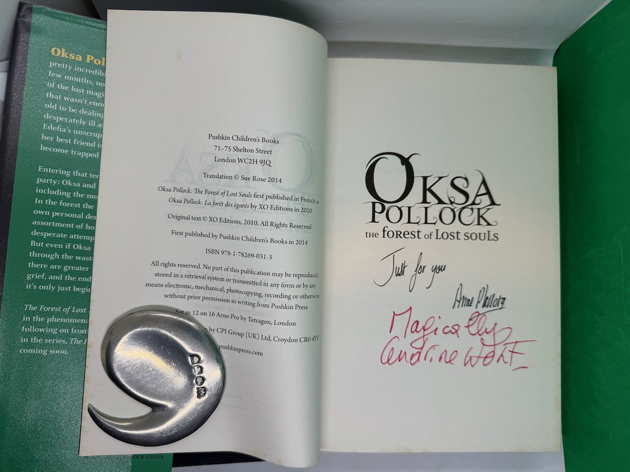 Oksa Pollock, The Forest of Lost Souls (DOUBLE SIGNED) - Image 4