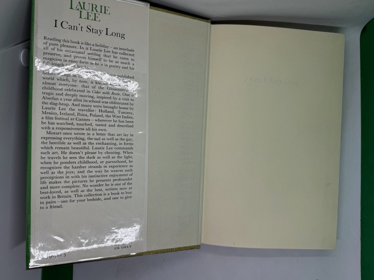 I Can't Stay Long (SIGNED) - Image 3