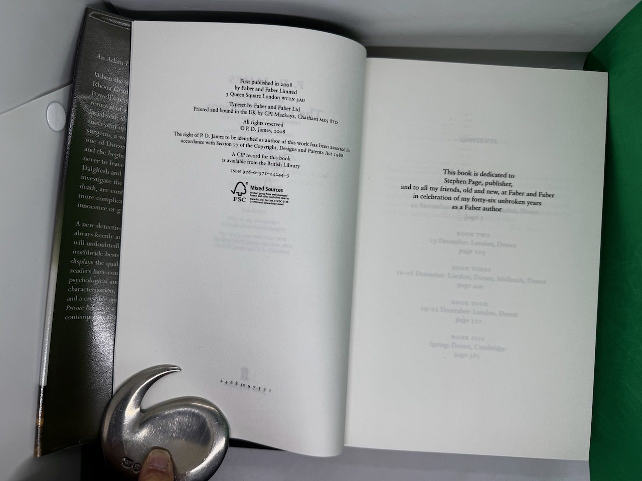 The Private Patient (An Adam Dalgliesh mystery) (SIGNED) - Image 6