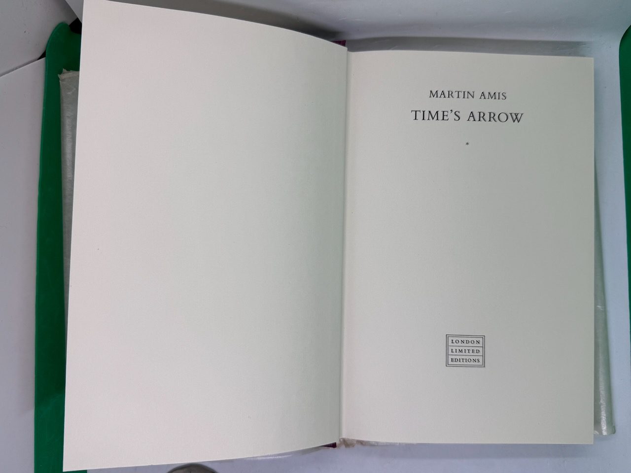 Time's Arrow, or The Nature of the Offence (SIGNED) - Image 5