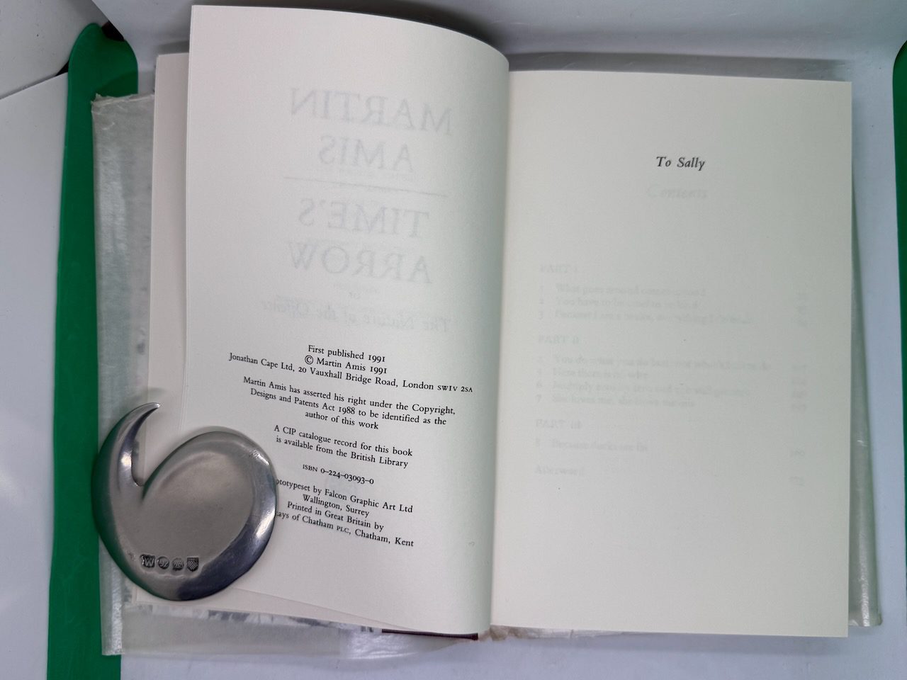 Time's Arrow, or The Nature of the Offence (SIGNED) - Image 8