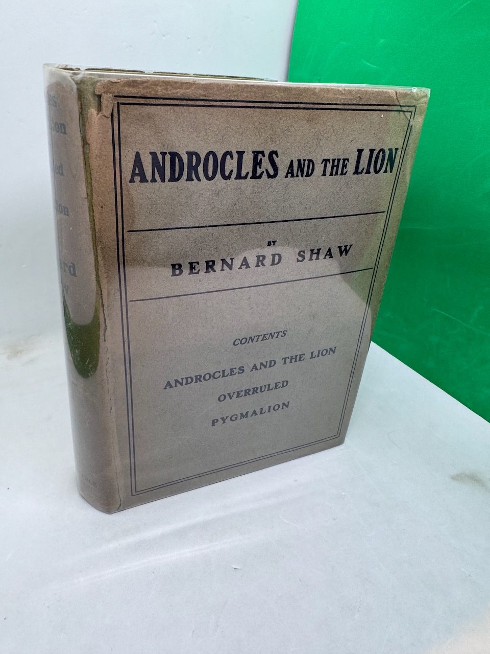 Androcles and the Lion (with Overruled, Pygmalion)