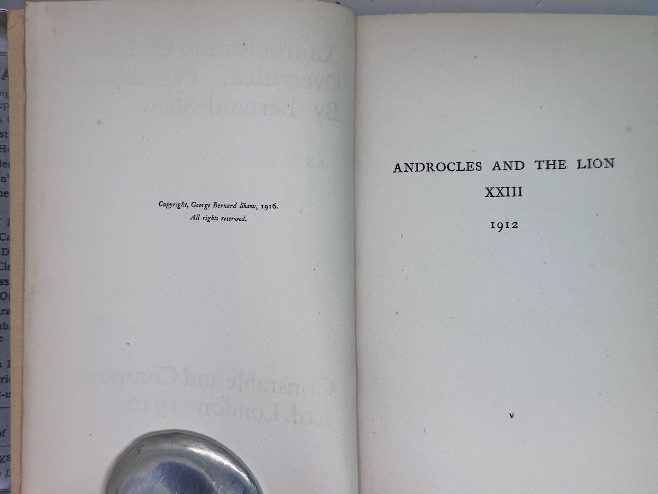 Androcles and the Lion (with Overruled, Pygmalion) - Image 5