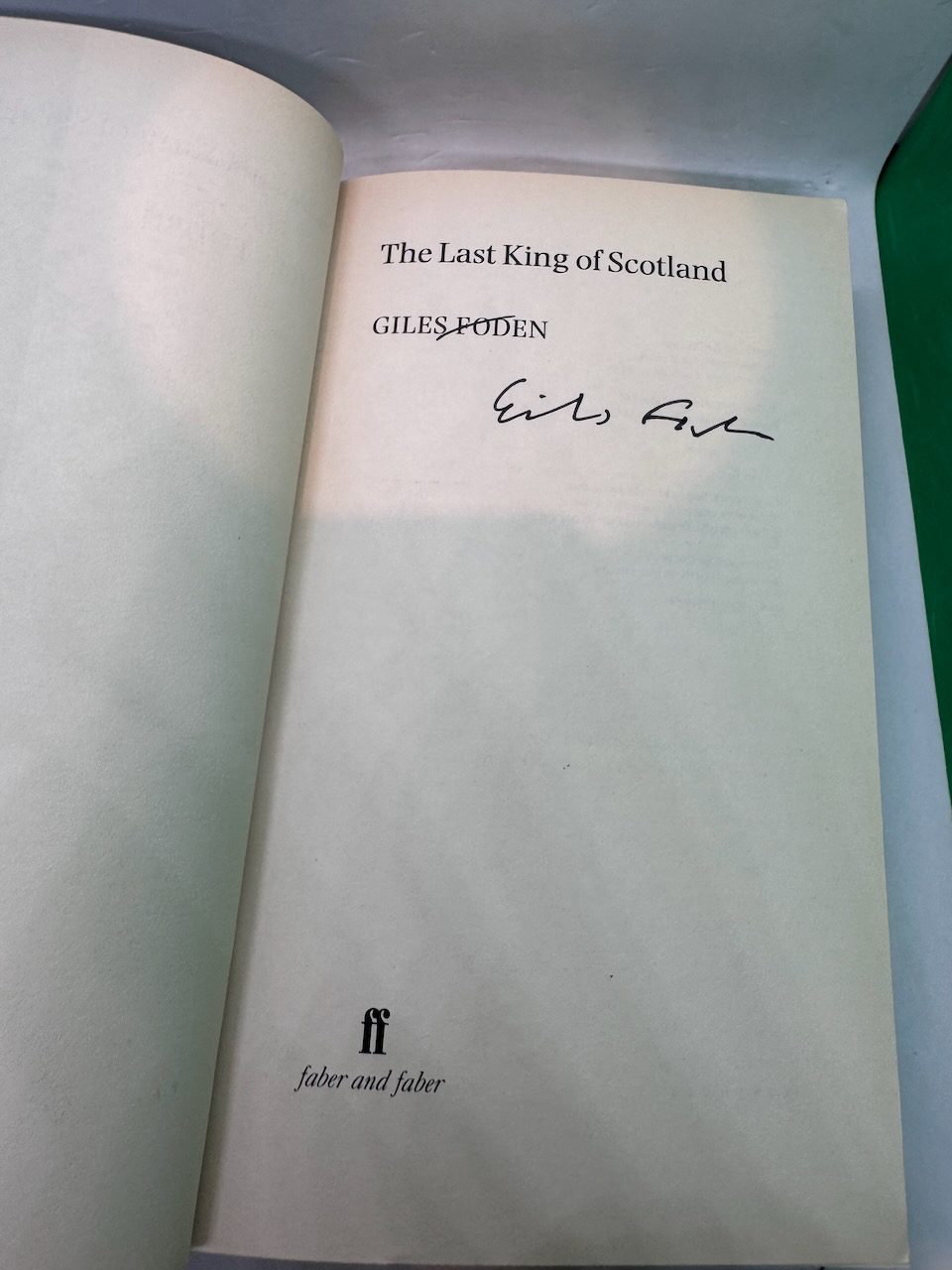The Last King of Scotland (SIGNED) - Image 4