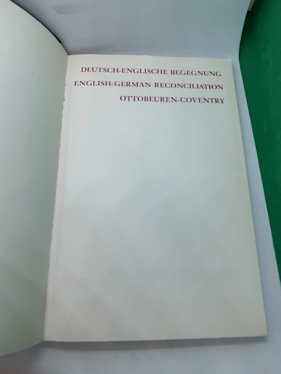 Deutsch-Englische Begegnung - English-German Reconciliation Ottobeuren - Coventry - Image 9