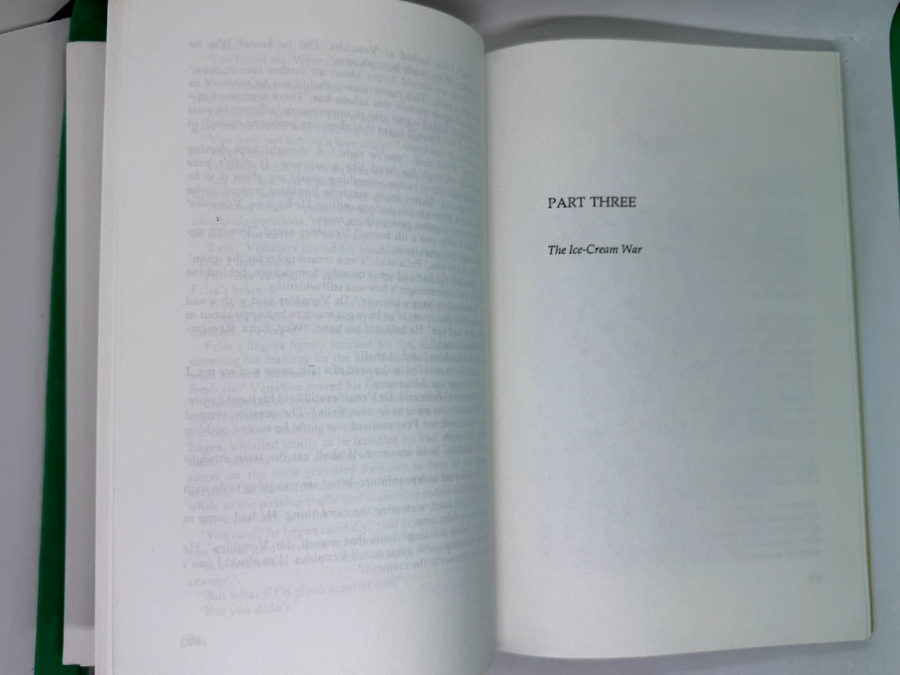 An Ice-Cream War: a tale of the Empire (uncorrected proof) - Image 2