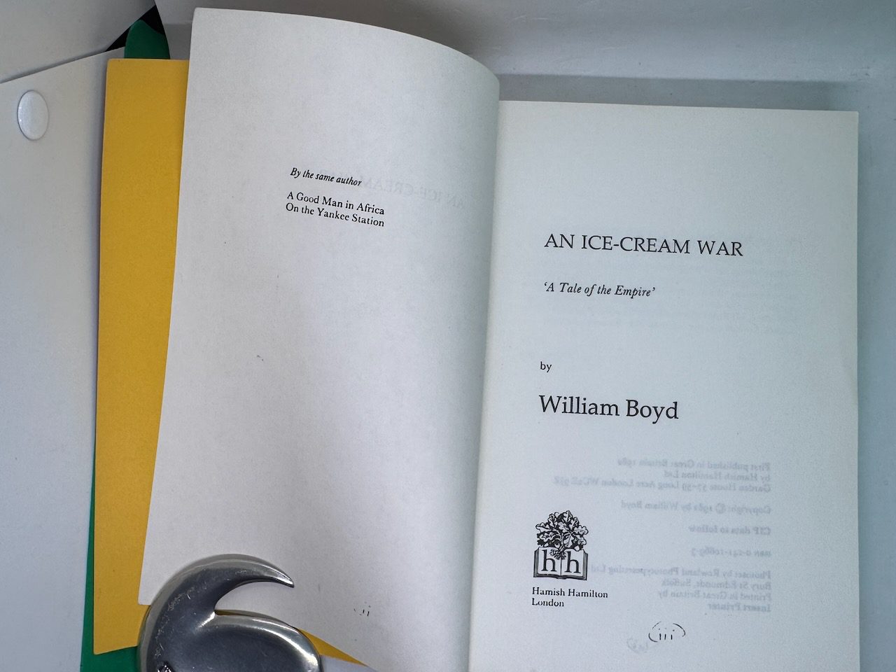 An Ice-Cream War: a tale of the Empire (uncorrected proof) - Image 6