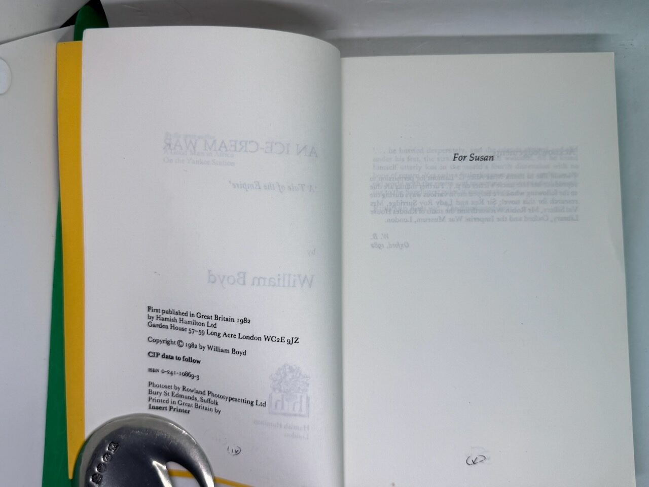 An Ice-Cream War: a tale of the Empire (uncorrected proof) - Image 7