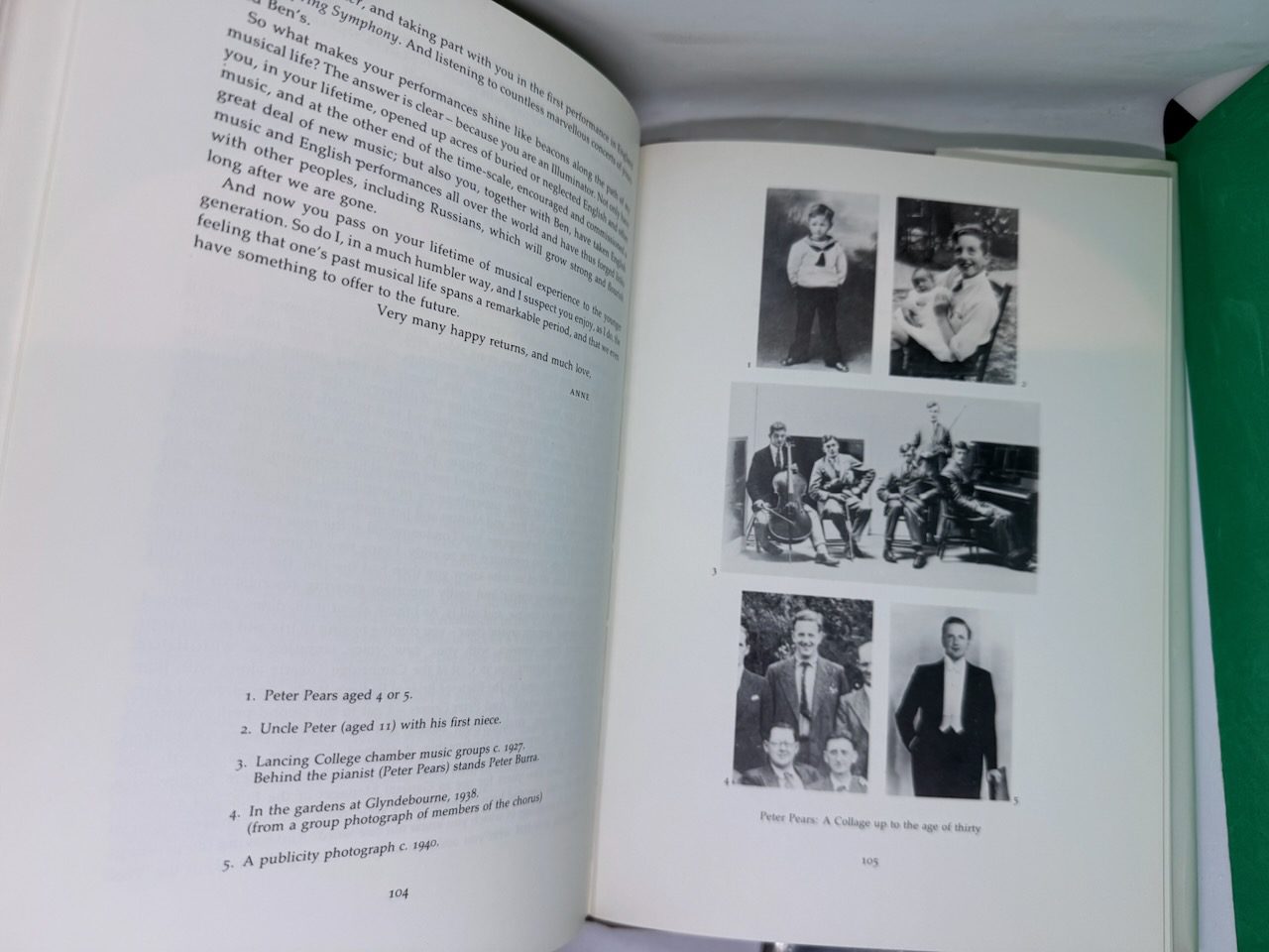 Peter Pears: A Tribute on His Seventy-fifth Birthday (SIGNED) - Image 10