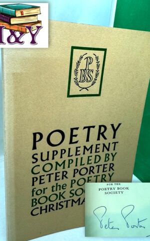 Poetry supplement / for Poetry Book Society, Christmas ’80 (SIGNED)