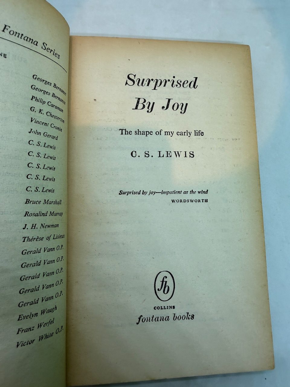 Surprised by Joy: The Shape of my Early Life - Image 3