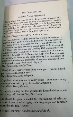 Two Cures for Love: Selected Poems 1979-2006