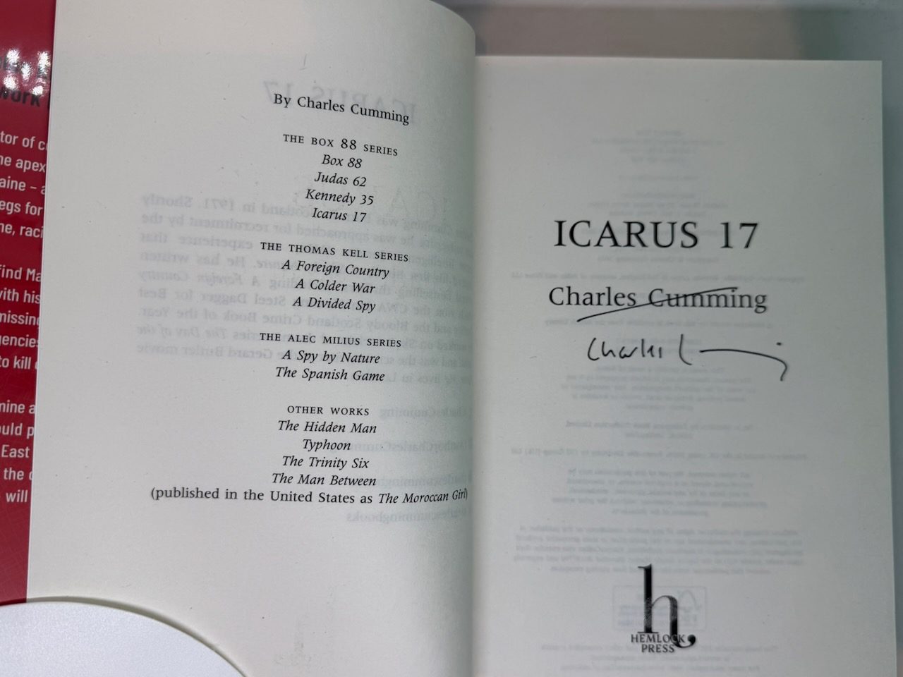 Icarus 17 (Box 88 #4) (SIGNED) - Image 5