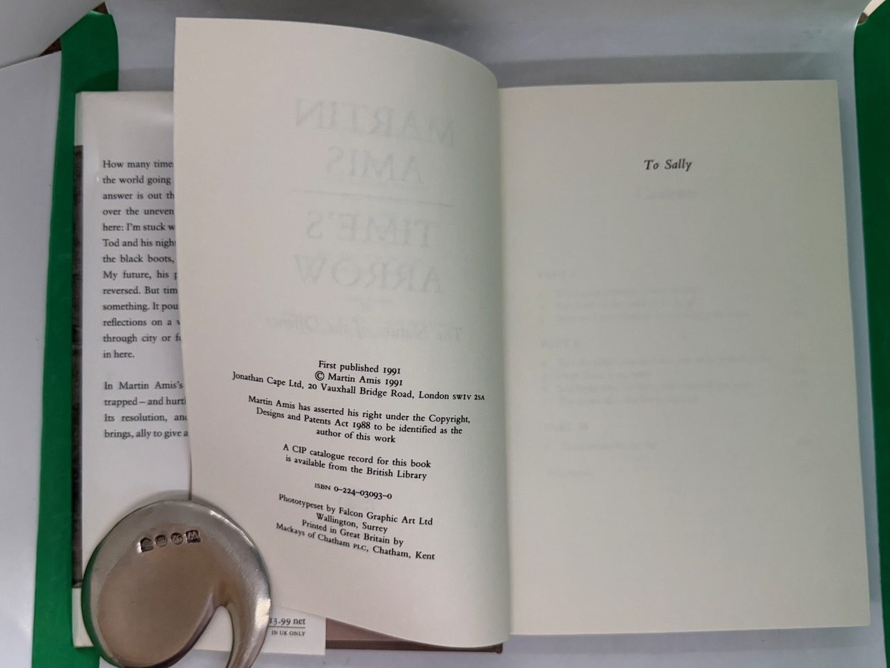 Time's Arrow, or the Nature of the Offence (SIGNED) - Image 7